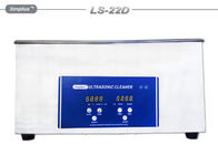 Capacidad ultrasónica de alta frecuencia portátil de los instrumentos médicos 22liter del limpiador