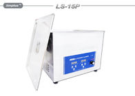 Máquina ultrasónica de la lavadora del baño 15L de la limpieza de Sonic, limpiador ultrasónico del carburador para el aluminio