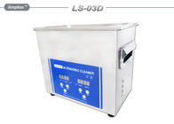Limpiador ultrasónico de la joyería eléctrica comercial para la joyería 3L 120W