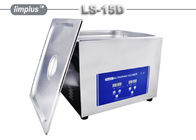 Limpiador ultrasónico de la sobremesa del indicador digital de 15 litros con Draninage, LS -15D