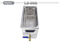 Limpiador ultrasónico/6,5 litros del instrumento de los cartuchos del arma de fuego de sistemas de la limpieza ultrasónica