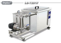 Limpiador ultrasónico industrial del solo tanque de Limplus con Filteration y desnatar