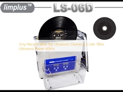 Limpieza de Ultrasonido de Vinyl Record Table Top 6.5 Litros 180w Potencia de Ultrasonido 40khz