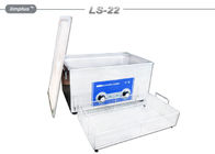 Limpiador ultrasónico comercial portátil de Digitaces, limpiador de vidrios ultrasónico con la cesta