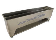 Metal el limpiador ciego ultrasónico de las mini persianas con el estante/del secado la bandeja de sequía 8feet de largo