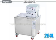 Máquina de la limpieza ultrasónica de la hoja de sierra, unidad de limpieza ultrasónica industrial 264L