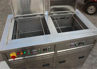 La máquina doble de la limpieza ultrasónica de los tanques, limpiador ultrasónico auto para las piezas del coche desengrasa