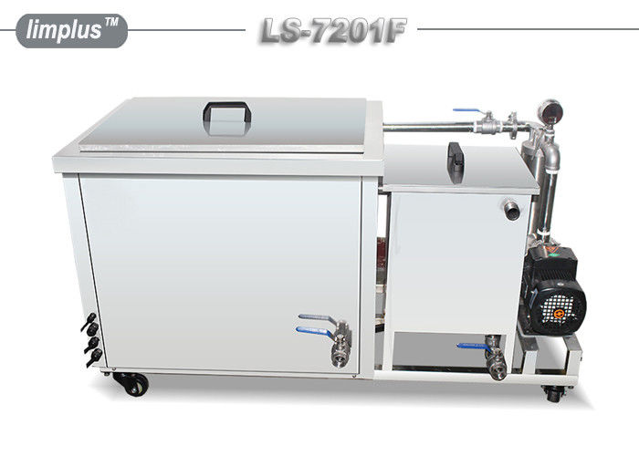 el acero inoxidable de 3600W 28kHz industrial desengrasa el sistema LS-7201F de la limpieza ultrasónica