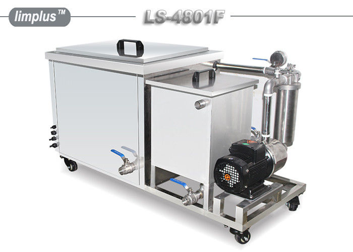 Limpiador ultrasónico de encargo de la capacidad grande de Limplus con la unidad de Fiteration y el desnatar