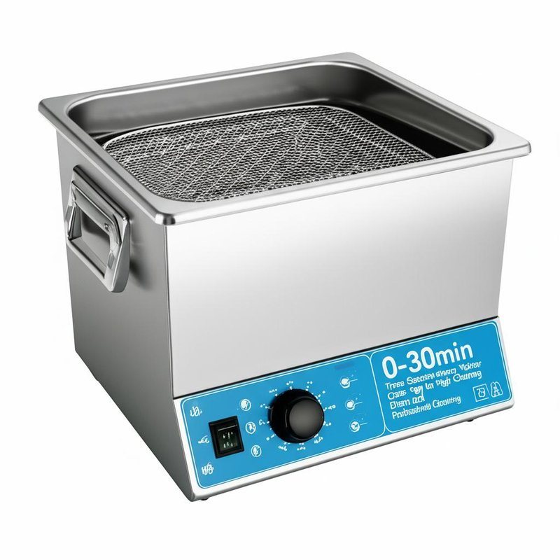 0-30min Timer Setting Table-Top Ultrasonic Cleaner for High Cleaning Effect and Professional Cleaning