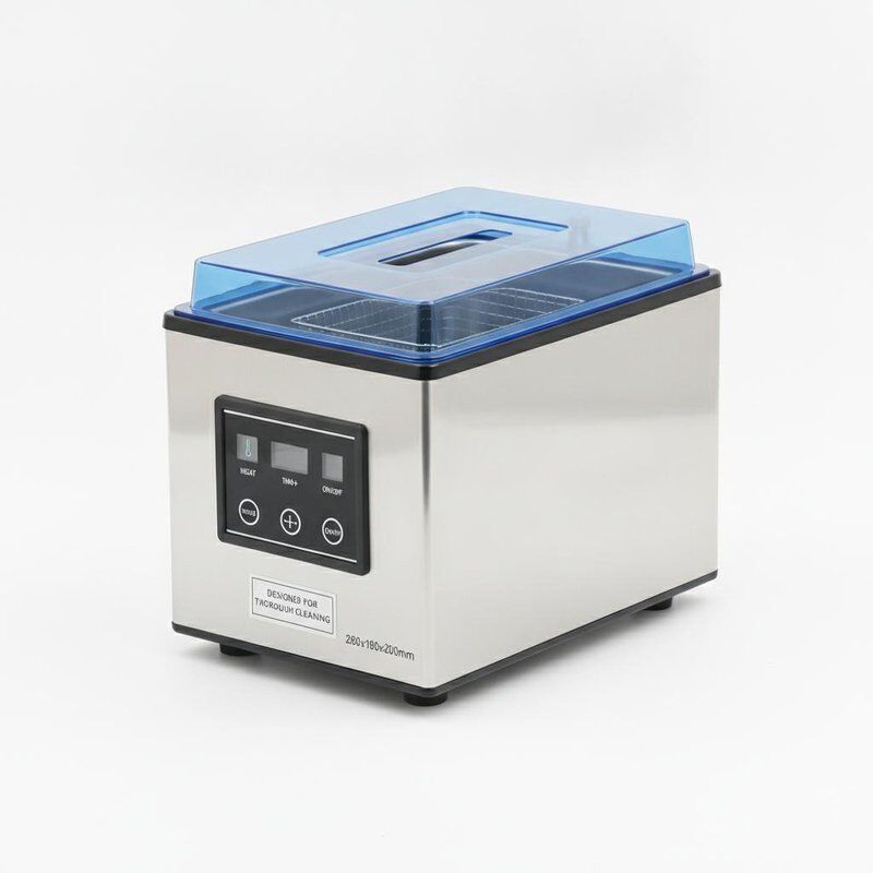 2.5L Capacidad del tanque de limpieza Llantador ultrasónico de limpieza de mesa Unidad de tanque de acero inoxidable Tamaño 280x180x200mm Diseñado para y limpieza a fondo