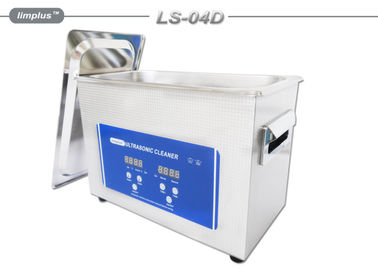 Limpiador ultrasónico de la sobremesa durable 4L con los transductores industriales