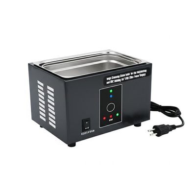 High Cleaning Effect Table Top Ultrasonic Cleaner with 0-80C Heating Setting and AC 110V/60Hz Power Supply